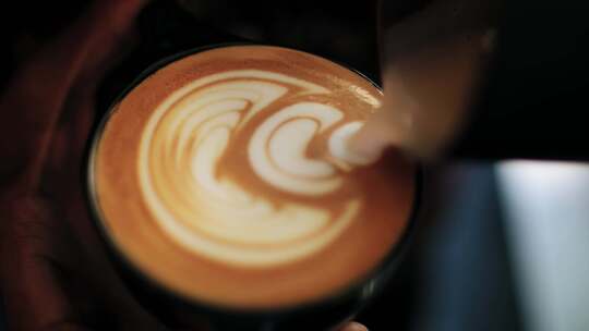 咖啡拉花艺术制作咖啡
