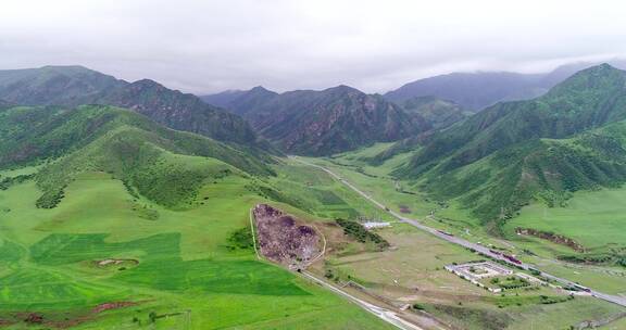 高原山区地貌交通和水利工程