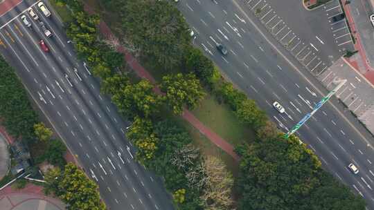 城市交通道路车流