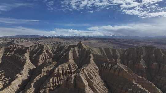 西藏阿里地区札达土林航拍