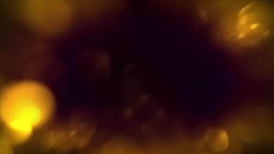 唯美金色光斑闪烁
