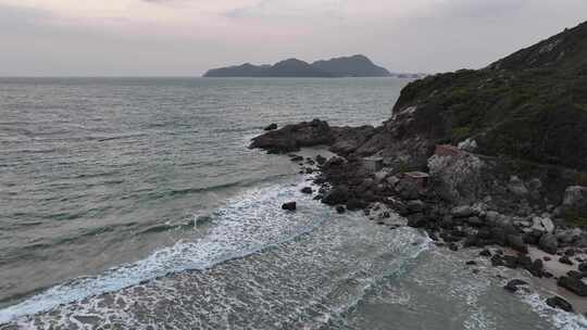 深圳海岸礁石航拍