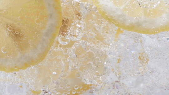 柠檬气泡水视频素材模板下载
