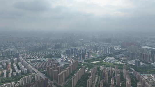 杭州城市大景视频素材模板下载