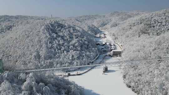 汉江源景区雪景宣传片