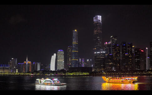 003广州-珠江新城夜景_4K420