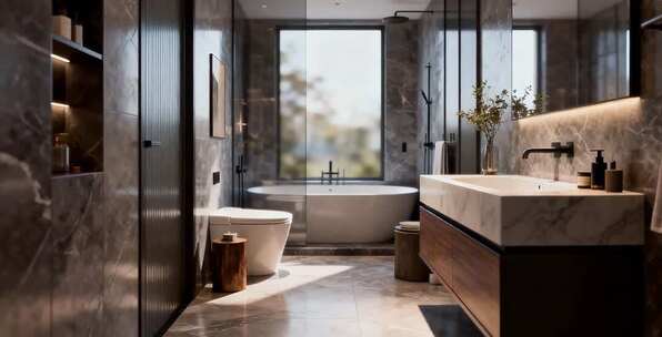 现代风格卫生间装修素材