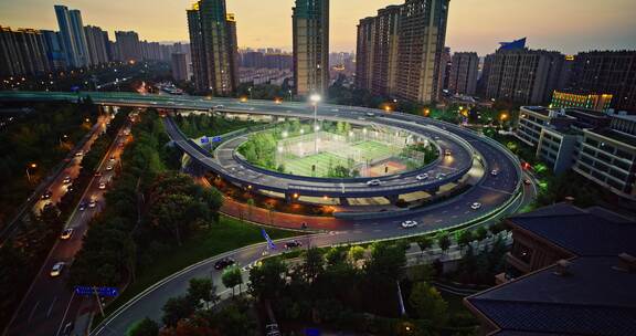 陕西西安新开门城市运动公园