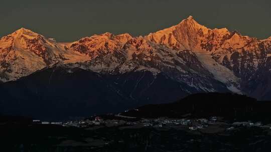 梅里雪山延时