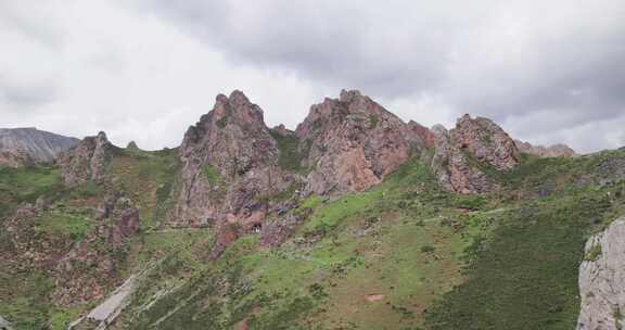 海东市互助县泽林峡航拍