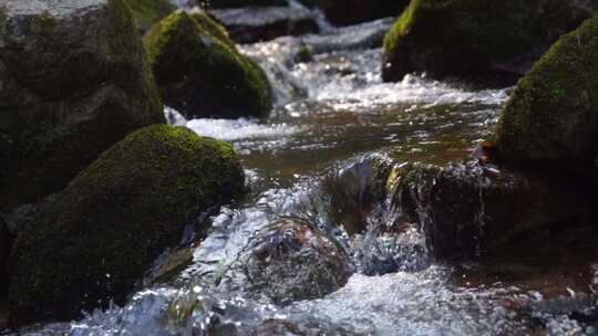 河流溪流溪水泉水河流水流河水水源山水河水