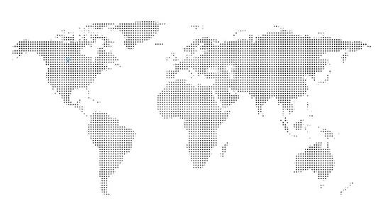 世界地图出现的定位标志