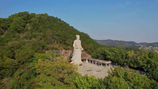 航拍厦门海沧青礁慈济宫景观