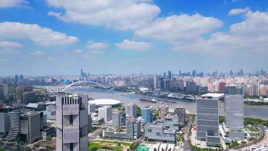 上海市世博园城市环境视频素材模板下载