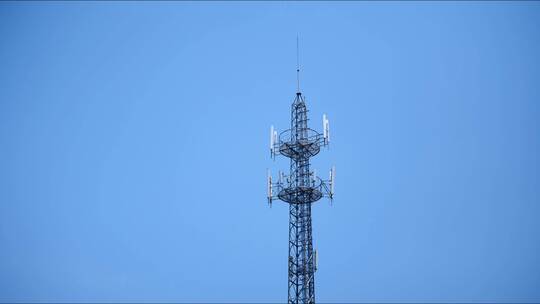 通信基站 5G 信号塔 延时 中景