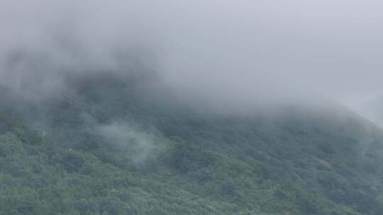 蓟州区山区附近雨后航拍