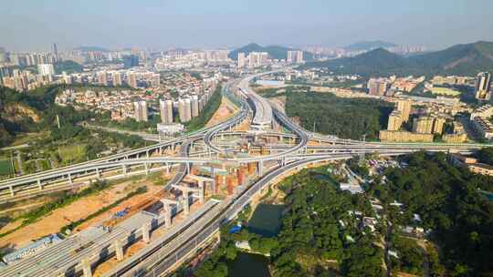 广东中山_南外环路起湾道跨路桥001