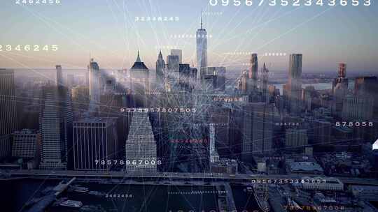 智慧城市未来科技人工智能网络