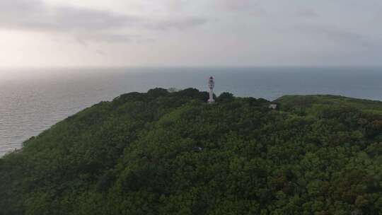 涠洲岛灯塔航拍