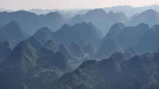 万峰林 喀斯特地貌 贵州