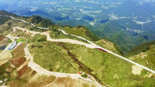 合集 航拍高山田野