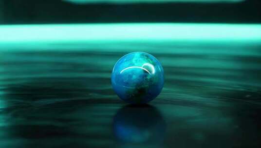 地球球体科技感展示素材