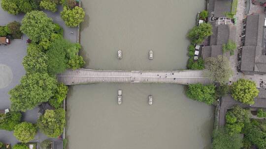 航拍风景城市建筑