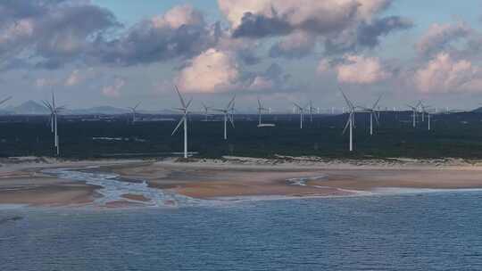 平潭岛海岸线航拍