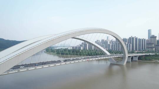 广西南宁大桥航拍