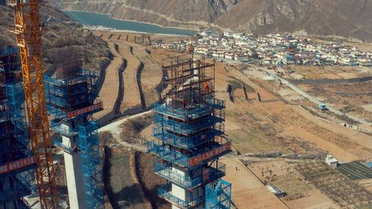 【4k】川藏线 道路建设 高速建设