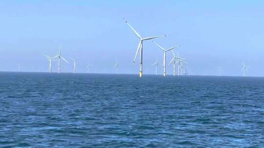 海上风电风力发电新能源大海