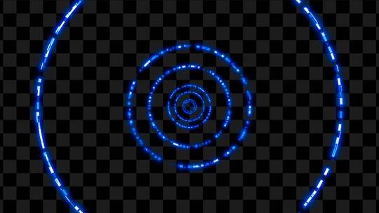 科技感动态光圈特效高清AE视频素材下载