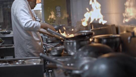 高清厨师做饭做菜美食小吃视频素材模板下载