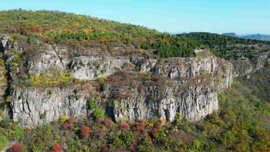 2023山东枣庄熊耳山景区秋季航拍宣传片段