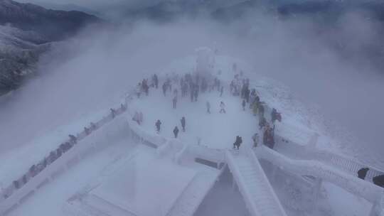 中国湖南省永州市蓝山县云冰山旅游景区