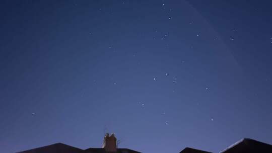 星夜中的天空观察