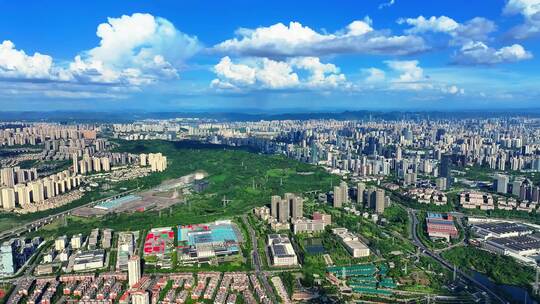 重庆两江新区光电园超级大景