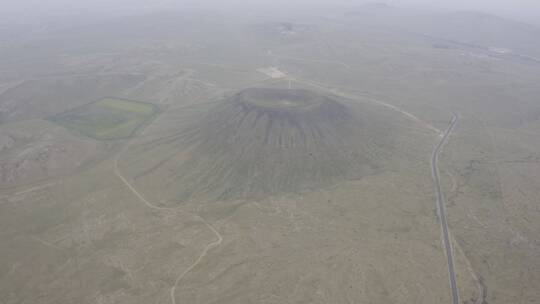 4KHDR航拍内蒙古火山爆发地遗址1