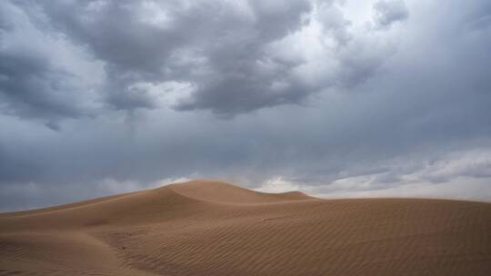 新疆克拉玛依的沙漠风暴
