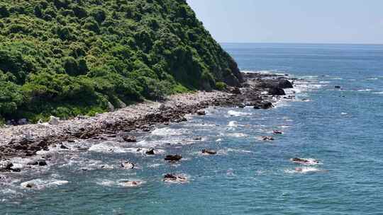 深圳市西涌崖头顶海岸线