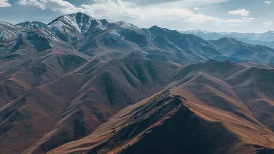 雪，高山，吉尔吉斯斯坦，自然