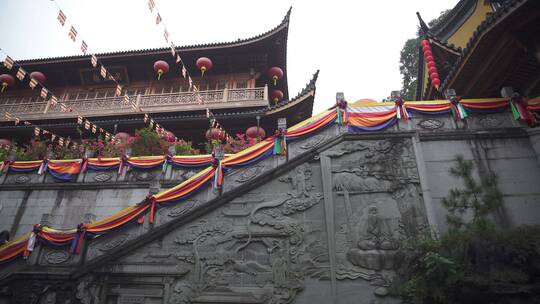 杭州飞来峰上天竺法喜讲寺