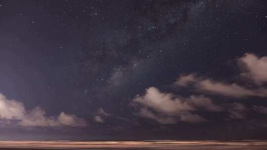 星空银河延时摄影