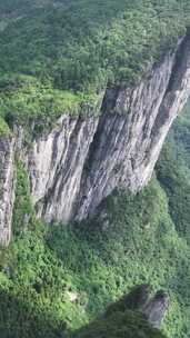 高清竖屏航湖北恩施大峡谷一炷香五指山风景