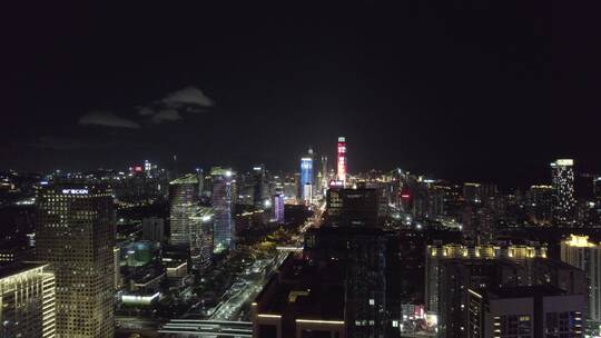 深圳夜景 深圳市区 深圳中心  深圳