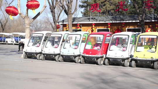 车 小车 观光车 电车 景区观光车 景区