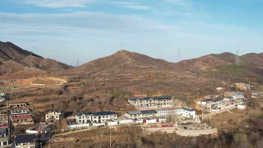 大山 山区 风景 高山 建筑