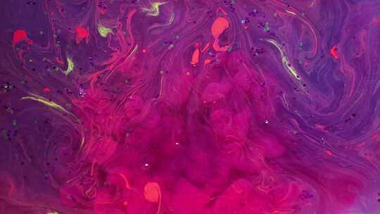 抽象艺术颜料液体流动