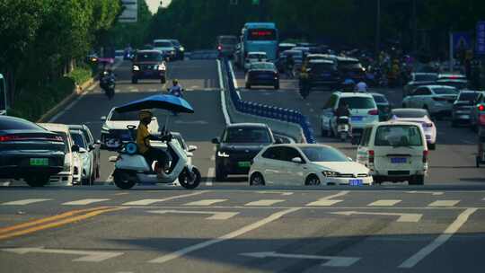 城市道路交通车流