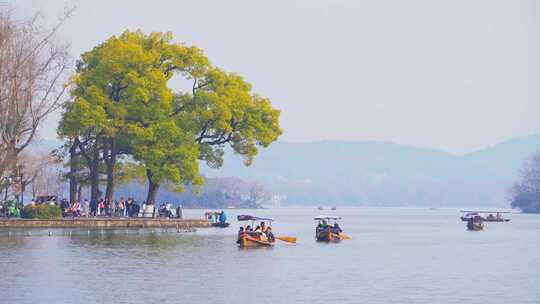 【合集】杭州西湖春天风景